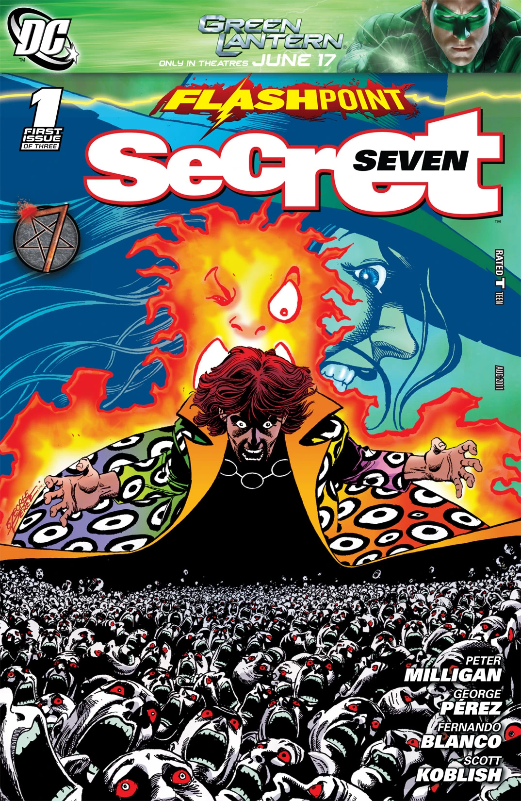 Flashpoint: Secret Seven #1 (DC, 2011 — Cover A) cover